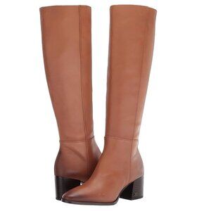 NEW Sam Edelman Leather Kerby Knee-High Boots Whiskey Equestrian Style Size 6.5